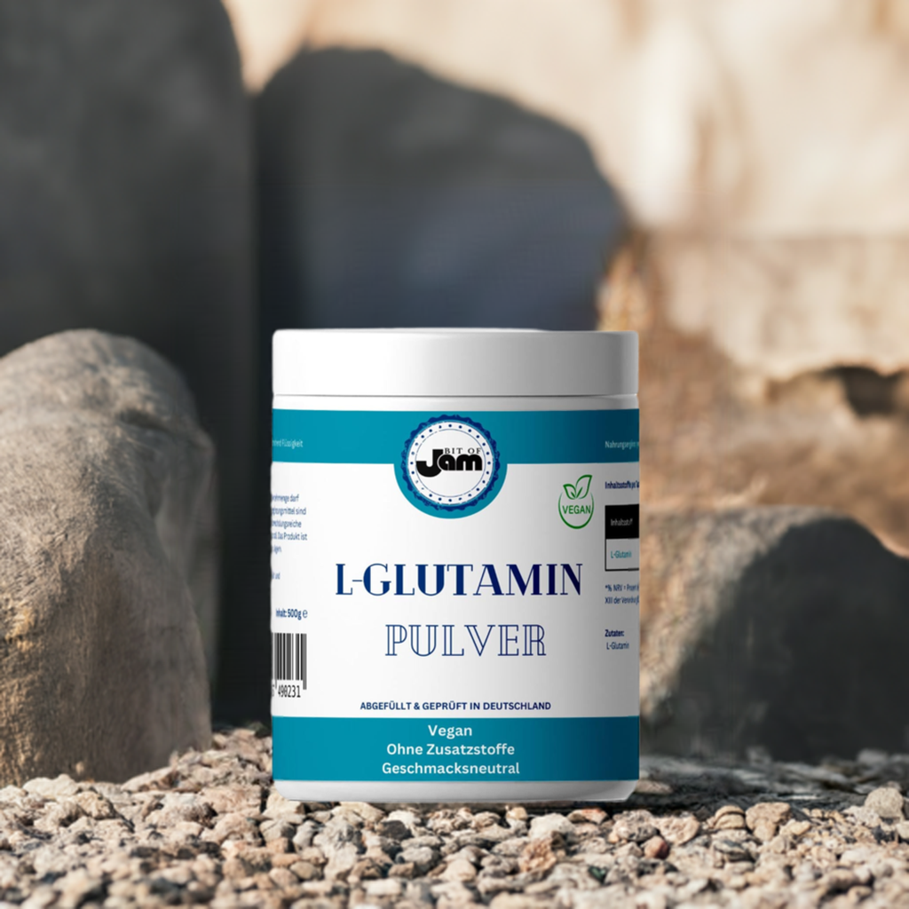 L-Glutamine Poeder – 500g | Herstel, Immuniteit & Darmgezondheid