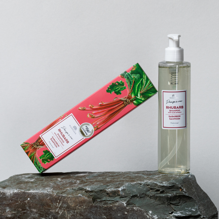 Rhubarb Shampoo With Aloe Extract - 250 ml