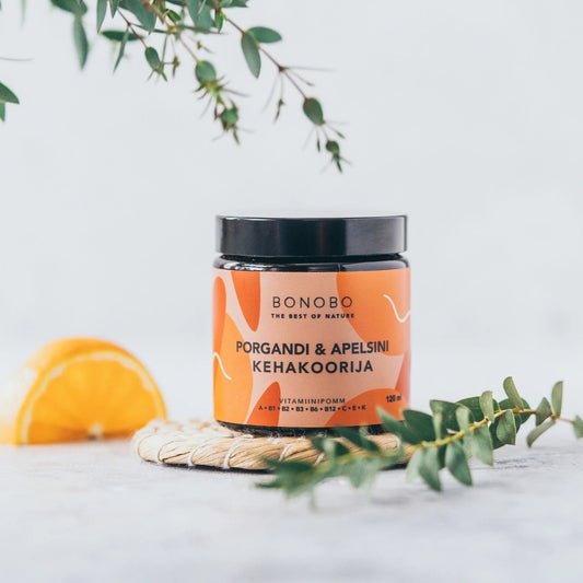 Body Scrub — Orange and Carrot