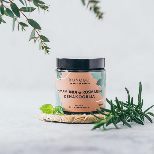 Body Scrub — Peppermint and Rosemary