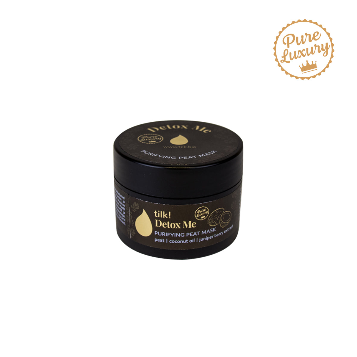 Detox Me Deeply Purifying and Moisturising Face Mask with Peat, 50ml