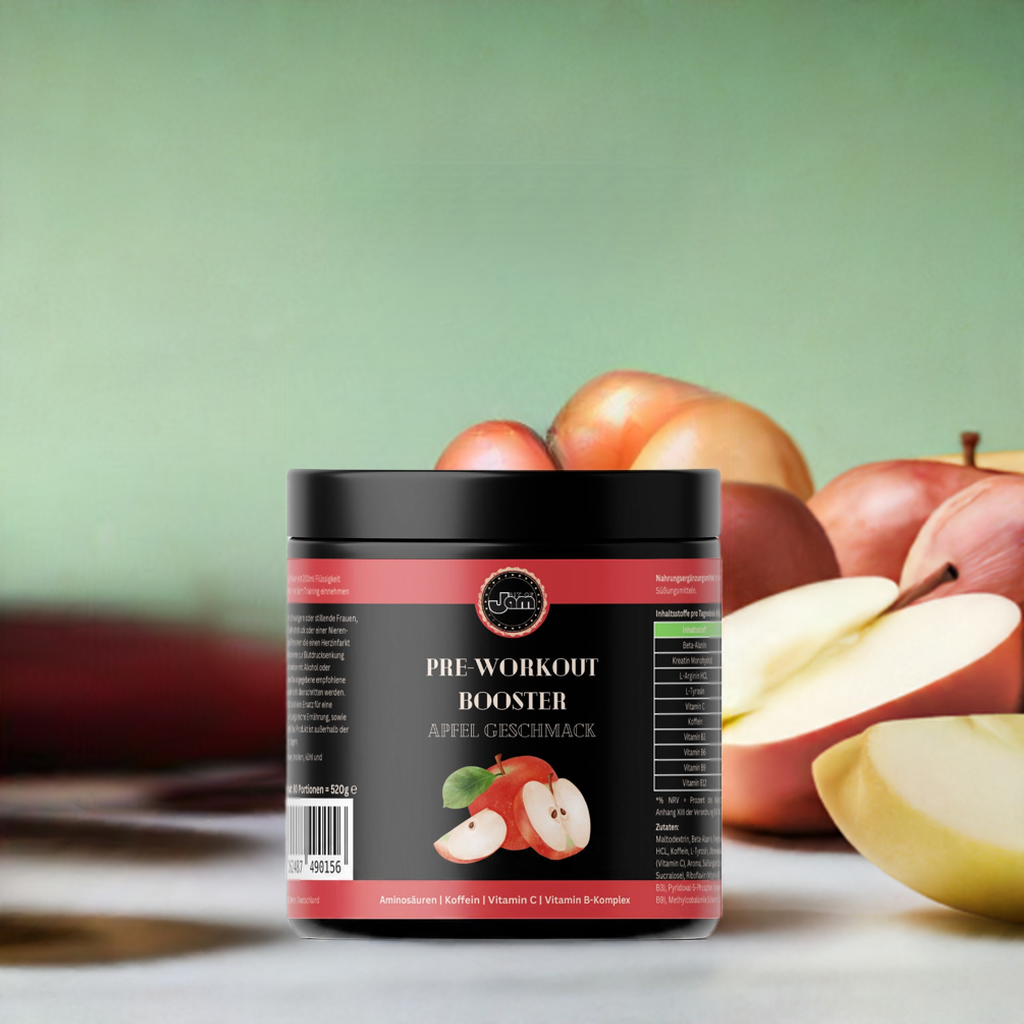 Pre-Workout Booster - Flavor: Apple